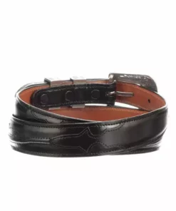 Lucchese-inc Seville Stitch Goat Tapered :: Black