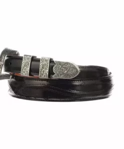 Lucchese-inc Seville Stitch Goat Tapered :: Black Cherry