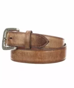 Lucchese-inc Smooth Mad Dog Goat :: Tan Belts