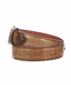 Lucchese-inc Smooth Mad Dog Goat :: Tan Belts