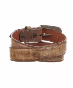 Lucchese-inc Smooth Mad Dog Goat :: Tan Belts