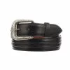 Lucchese-inc Belts Hobby Stitch Ranch Hand :: Black
