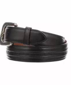Lucchese-inc Belts Hobby Stitch Ranch Hand :: Black