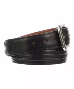 Lucchese-inc Belts Hobby Stitch Ranch Hand :: Black