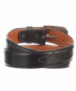 Lucchese-inc Belts Smooth Ranch Hand :: Black