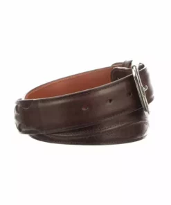 Lucchese-inc Seville Stitch Ranch Hand :: Tan Belts