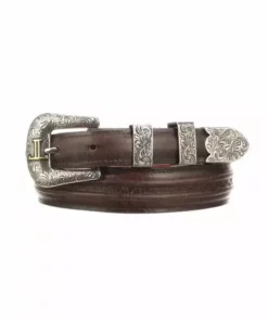 Lucchese-inc Belts Hobby Stitch Ranch Hand Tapered :: Tan