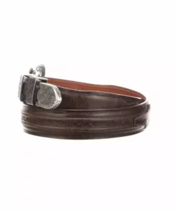 Lucchese-inc Belts Hobby Stitch Ranch Hand Tapered :: Tan