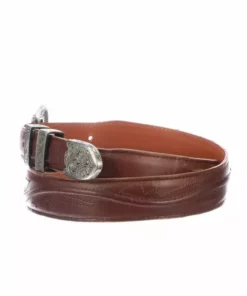 Lucchese-inc Seville Stitch Ranch Hand Tapered :: Cognac Belts
