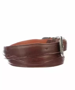 Lucchese-inc Seville Stitch Ranch Hand Tapered :: Cognac Belts