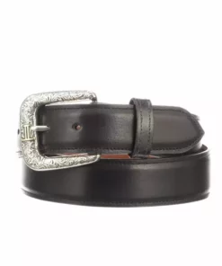 Lucchese-inc Belts Smooth Baby Buffalo :: Black
