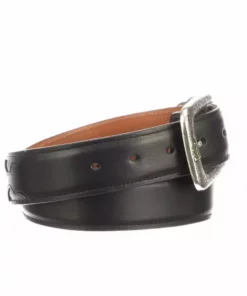 Lucchese-inc Belts Smooth Baby Buffalo :: Black