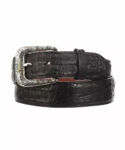 Lucchese-inc Belts Hornback Caiman :: Black