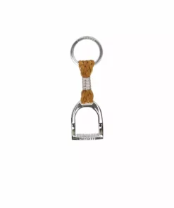 Lucchese-inc Stirrup Keychain :: Mustard